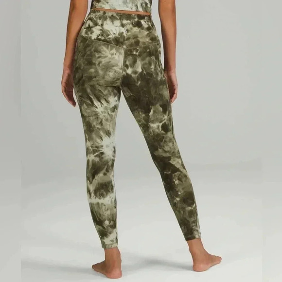 Lululemon Align Pant Diamond Dye Light Sage Medium Olive - Picture 4 of 10
